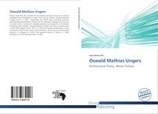 Couverture de Oswald Mathias Ungers
