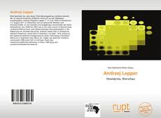 Buchcover von Andrzej Lepper