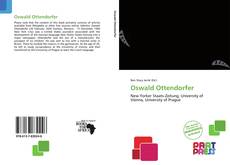 Bookcover of Oswald Ottendorfer