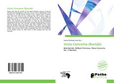 Bookcover of Viola Concerto (Bartók)