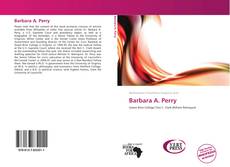 Bookcover of Barbara A. Perry