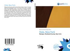 Обложка Viola, New York