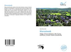 Bookcover of Warszówek