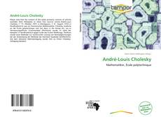 Capa do livro de André-Louis Cholesky 