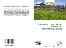 Wiśniowa, Lower Silesian Voivodeship kitap kapağı