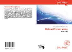Bookcover of National Tenant Voice