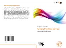 Bookcover of National Testing Service