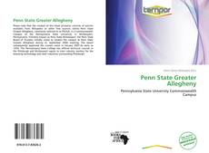 Capa do livro de Penn State Greater Allegheny 