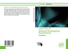 Buchcover von National Thanksgiving Proclamation