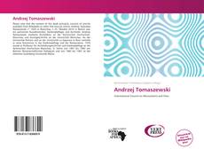 Bookcover of Andrzej Tomaszewski