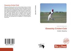 Capa do livro de Oswestry Cricket Club 