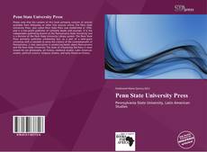 Bookcover of Penn State University Press
