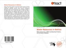 Bookcover of Water Resources in Bolivia