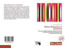 Capa do livro de Water Resources in Colombia 