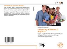 Bookcover of University of Maine at Augusta