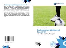 Technogroup Welshpool Town F.C. kitap kapağı