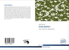 Couverture de Viola Bakeri