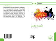 Buchcover von André Boisclair