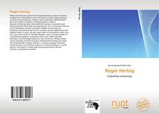 Buchcover von Roger Hertog