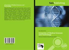 Capa do livro de University of Medical Sciences and Technology 