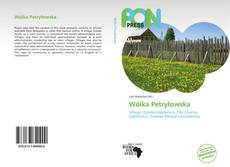Wólka Petryłowska kitap kapağı