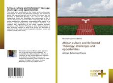 Capa do livro de African culture and Reformed Theology; challenges and opportunities 