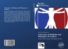 Bookcover of University of Medicine and Pharmacy of Craiova