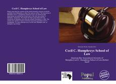 Capa do livro de Cecil C. Humphreys School of Law 