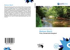 Belmer Bach kitap kapağı