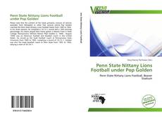 Copertina di Penn State Nittany Lions Football under Pop Golden