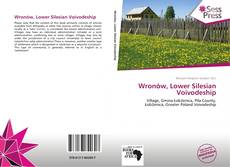 Bookcover of Wronów, Lower Silesian Voivodeship