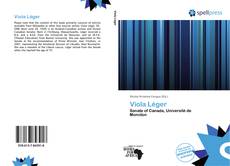 Buchcover von Viola Léger