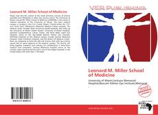 Leonard M. Miller School of Medicine kitap kapağı