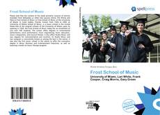 Portada del libro de Frost School of Music