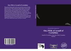 Portada del libro de Ota (Wife of Arnulf of Carinthia)