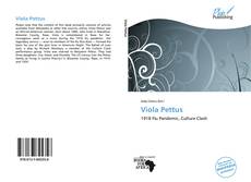 Capa do livro de Viola Pettus 