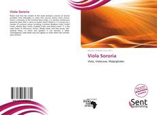 Capa do livro de Viola Sororia 
