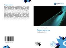 Roger Jenyns kitap kapağı