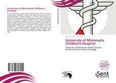 Portada del libro de University of Minnesota Children's Hospital