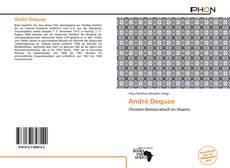 Bookcover of André Dequae