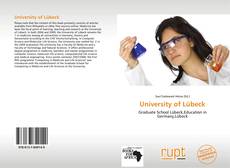 Buchcover von University of Lübeck