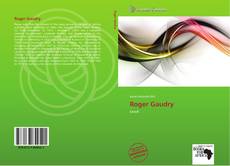 Roger Gaudry kitap kapağı