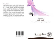 Portada del libro de Viola Valli