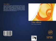 Bookcover of Viola vallicola