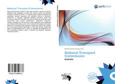 Bookcover of National Transport Commission