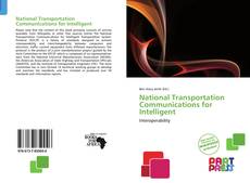 Copertina di National Transportation Communications for Intelligent