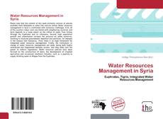 Capa do livro de Water Resources Management in Syria 