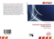 Bookcover of National Transportation Safety Board