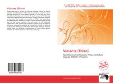 Violante (Titian)的封面