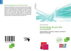 Capa do livro de Technology Across the Curriculum 